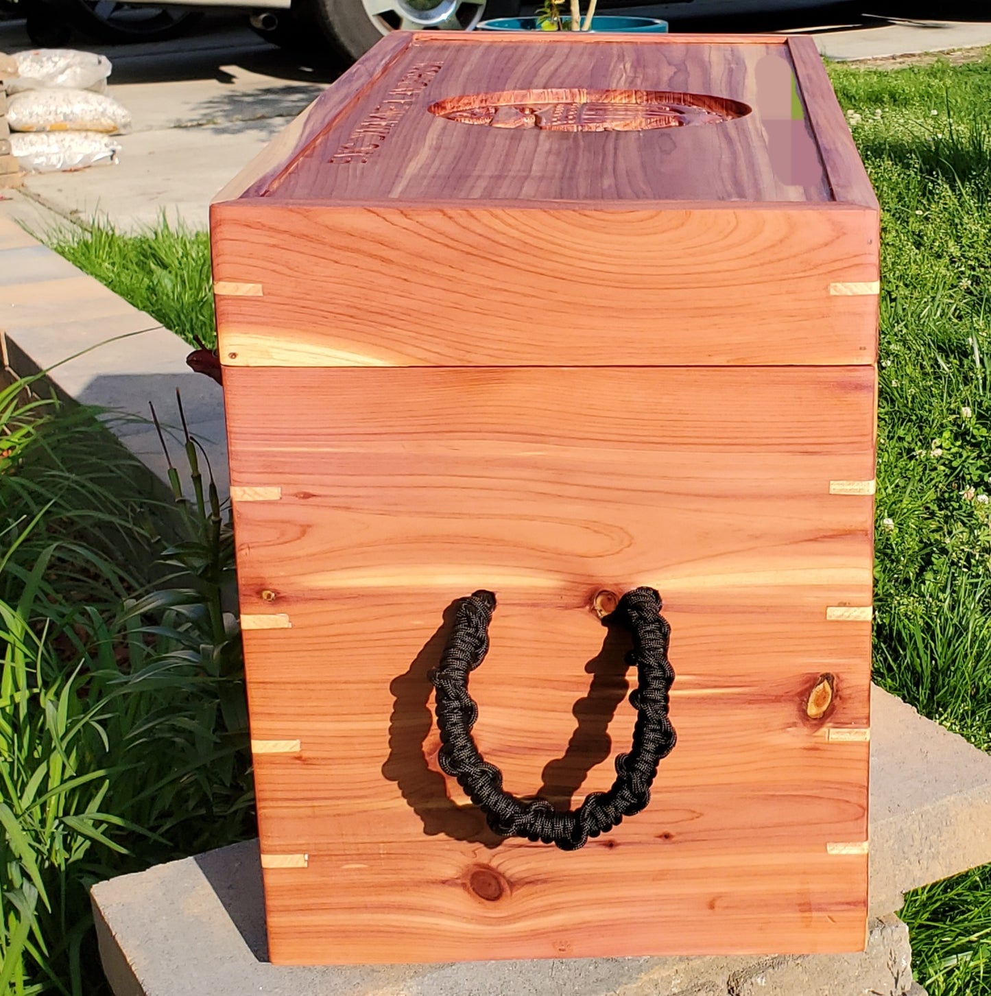 Retirement Shadow Box Chest